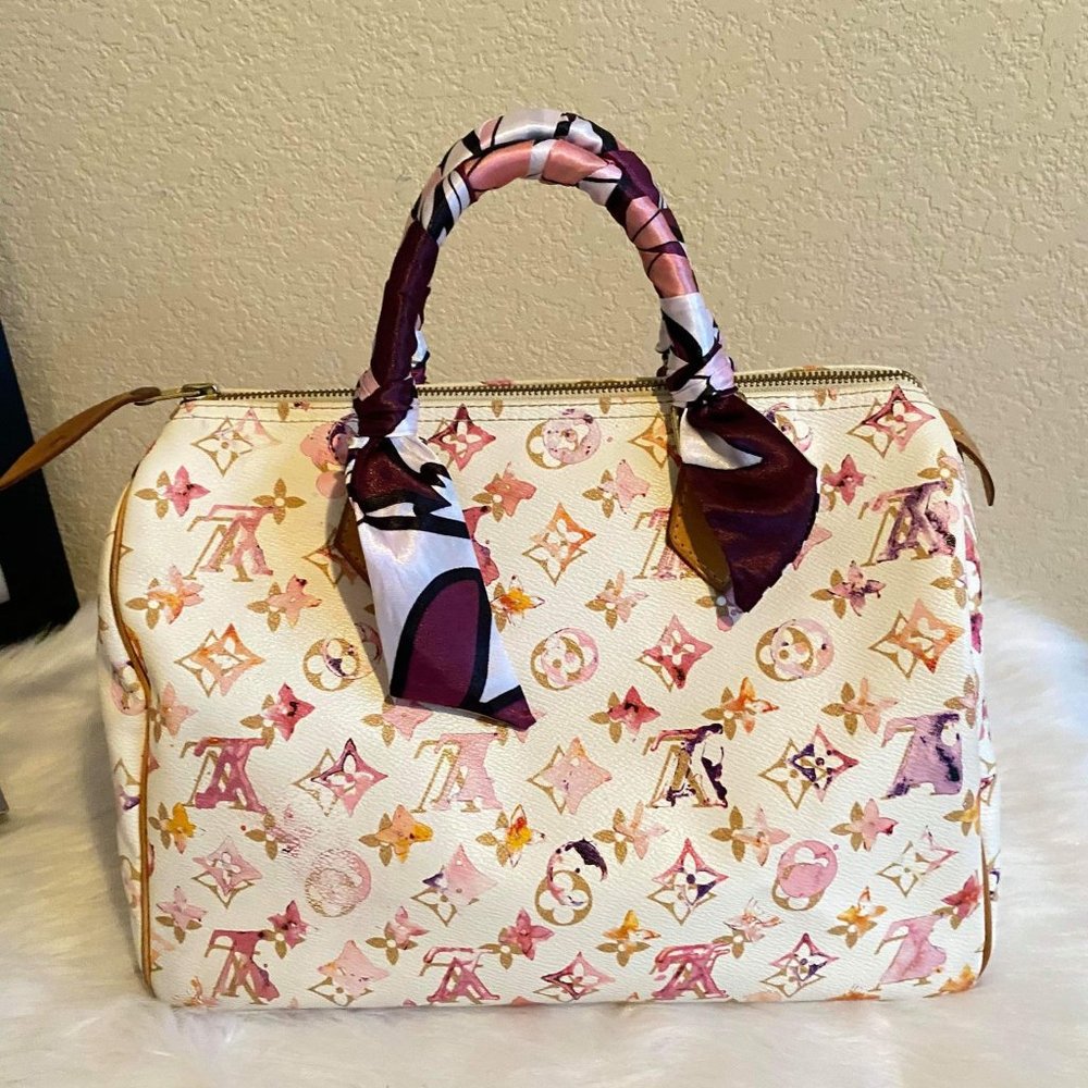 ❌GETTING NEW VACHETTA Louis Vuitton Watercolor 30 - Picture 3 of 16